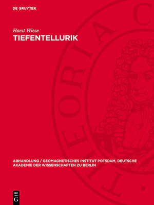 cover image of Tiefentellurik